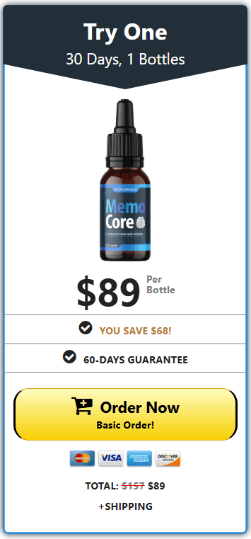 Buy MemoCore 1 Bottle